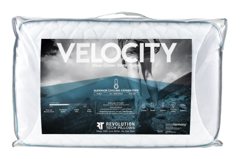 VELOCITY CHARCOAL INFUSED BLUE CHILL PILLOW 2 (Mobile)